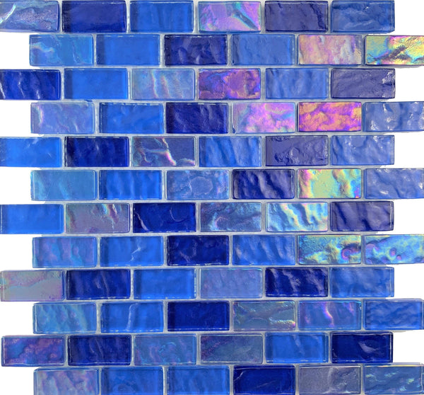 Volcanic Blue 1x2 - Tiles and Deco
