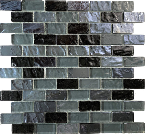 Volcanic Black 1x2 - Tiles and Deco