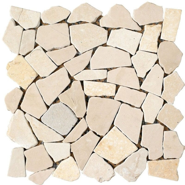 Mosaic Juliano BEIGE 12x12 - Tiles and Deco