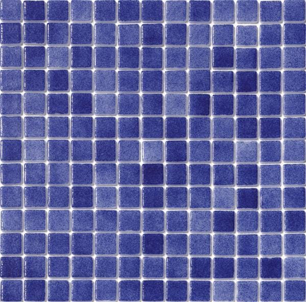 Foggy Nieblas Blue Pool Tile  can be installed on a swimming pool, jacuzzi, and spa, kitchen backsplash, bathrooms, showers, floors, and walls. - Tiles and Deco