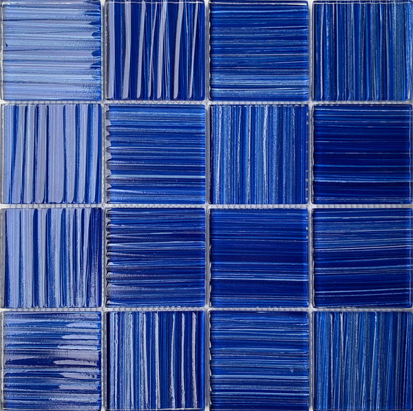 Cascade Brush 3x3 - Pool Tile - Tiles and Deco