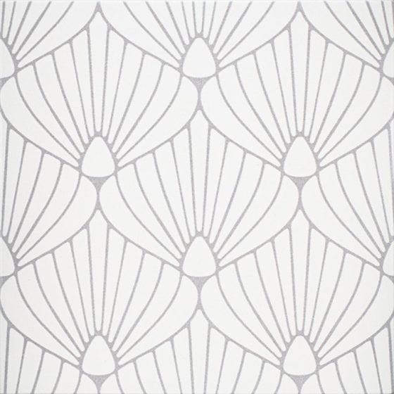 Shell White Lavander - Tiles and Deco