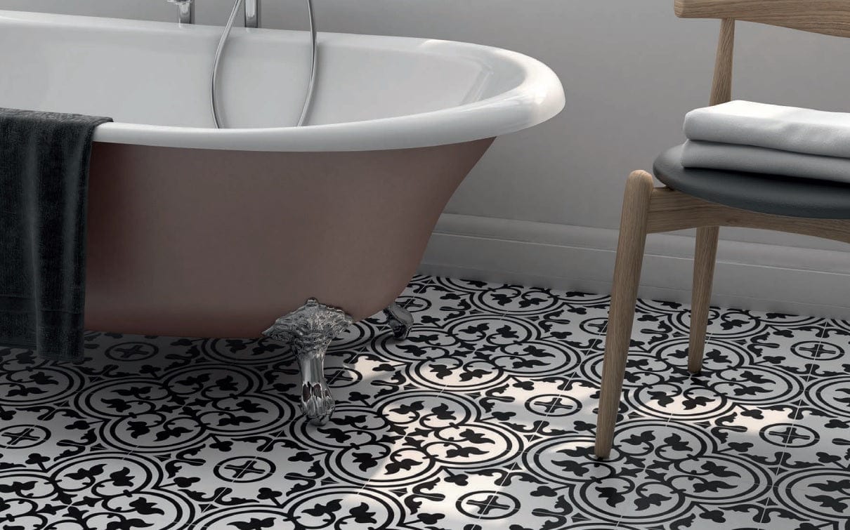 Hydraulic Heritage Tile 8″x 8″ - Tiles and Deco