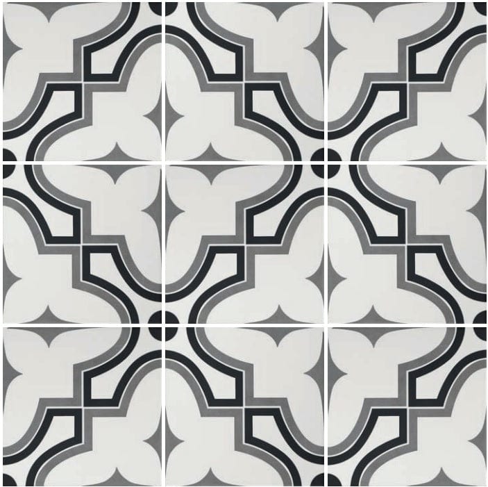 Hydraulic Market Tile 8″x8″ - Tiles and Deco