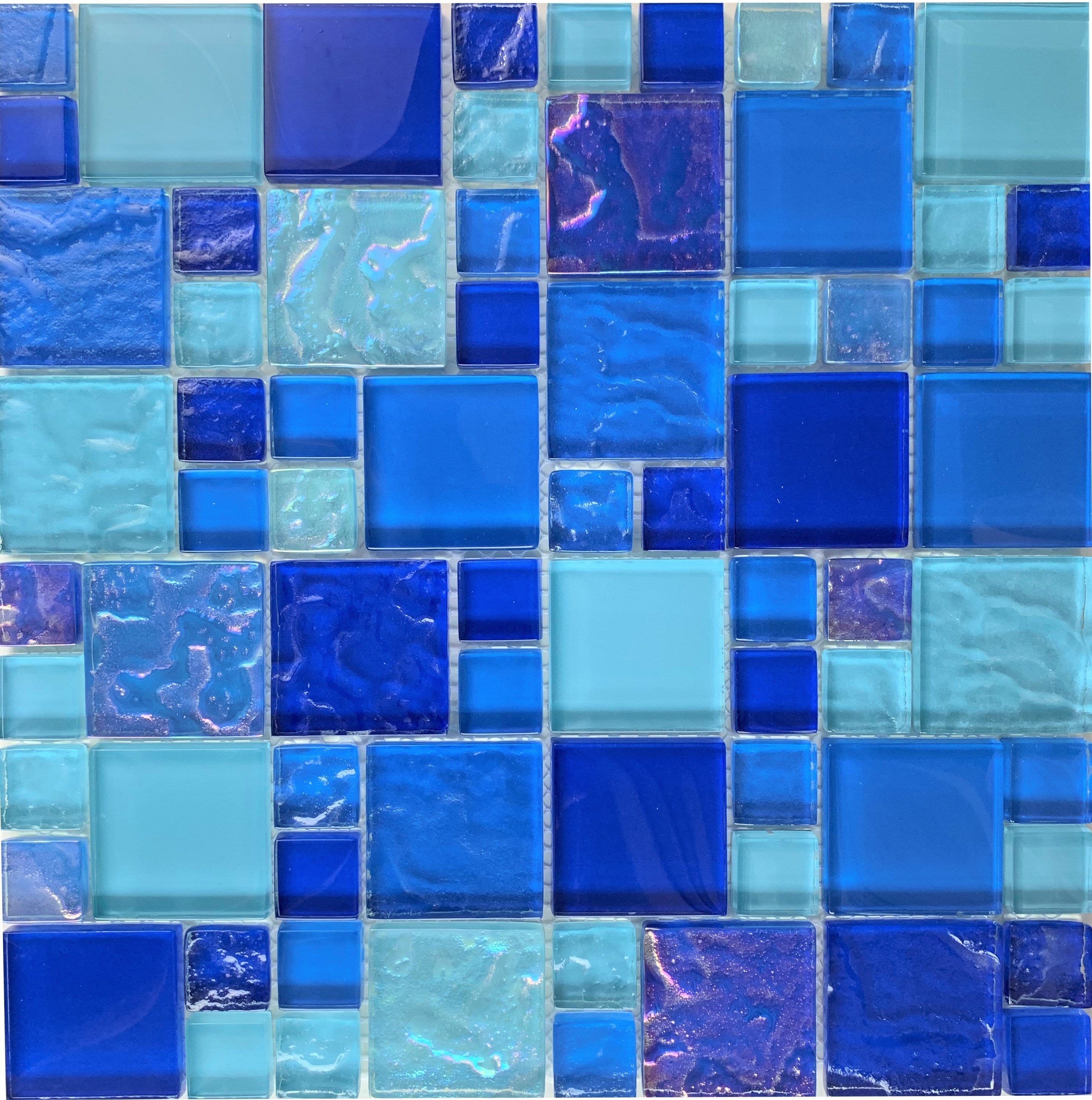 Caribbean Mixed Glass tile 