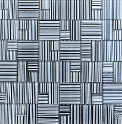 Brush Zebra Mixed - Glass Pool Tile - Tiles and Deco
